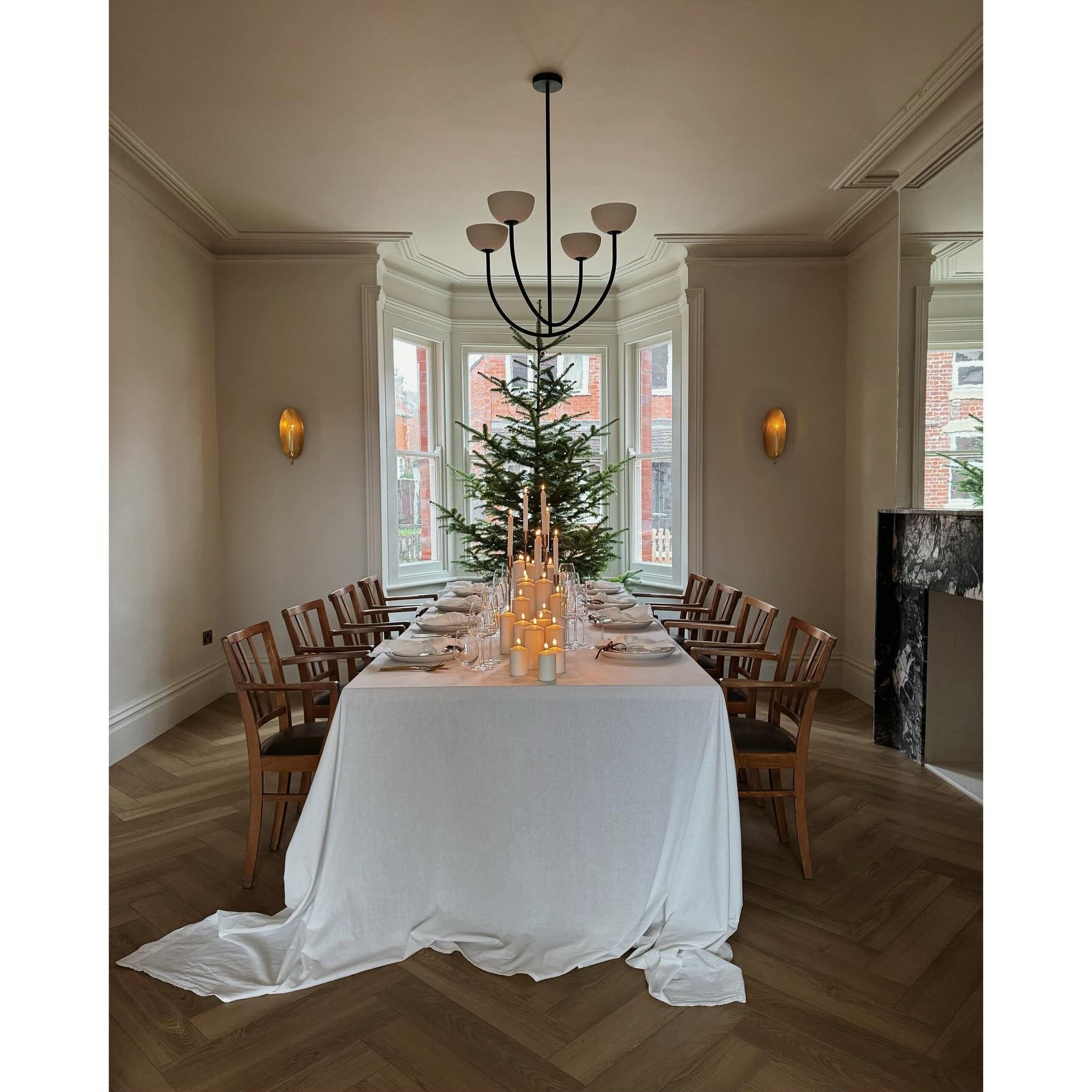 Sytala Eleganter Vintage-Keramik-Kronleuchter-Letslighting