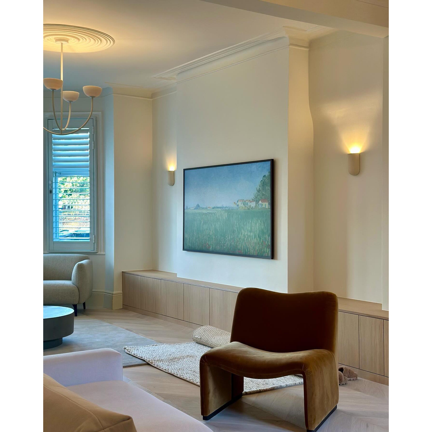 Sytala Eleganter Vintage-Keramik-Kronleuchter-Letslighting