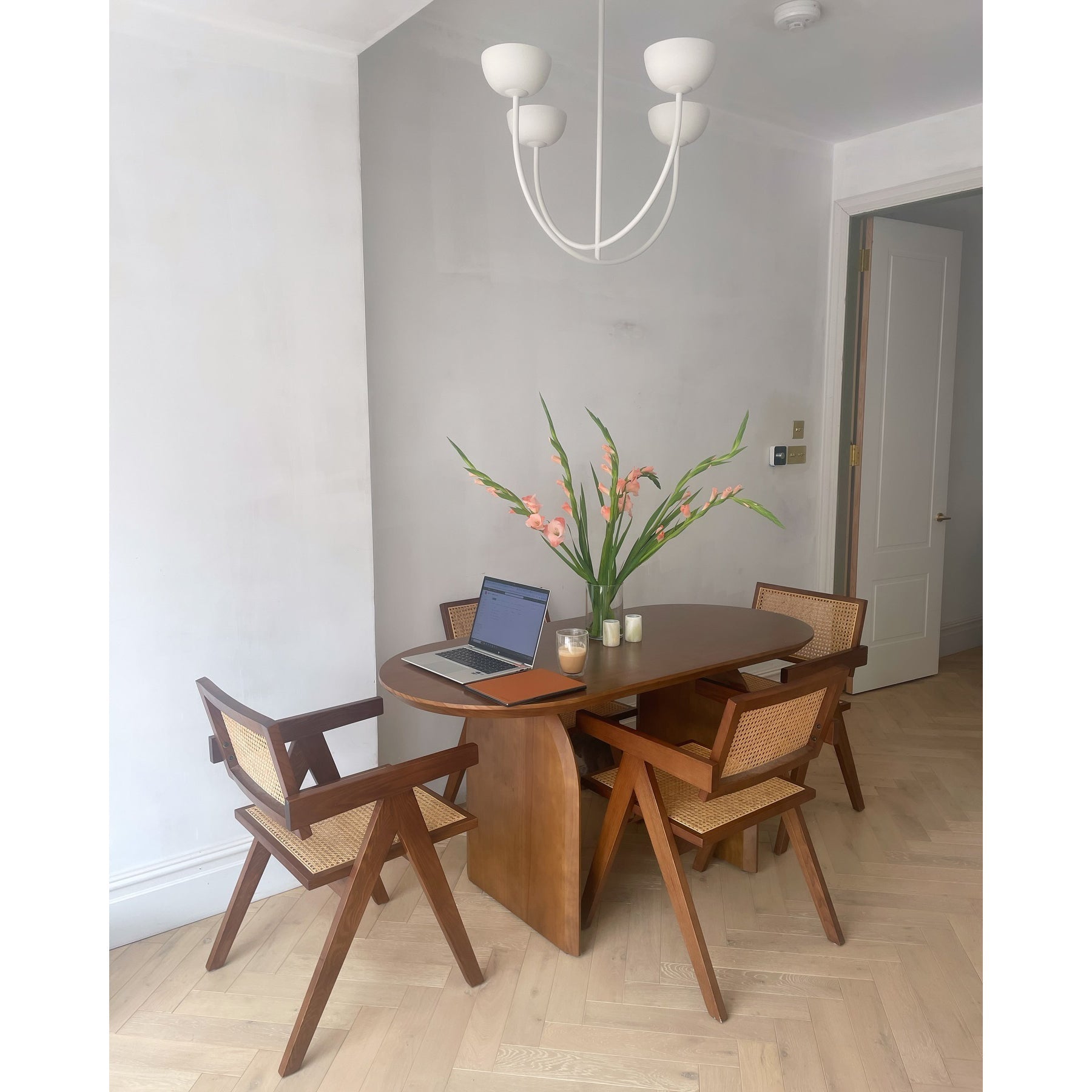 Sytala Eleganter Vintage-Keramik-Kronleuchter-Letslighting
