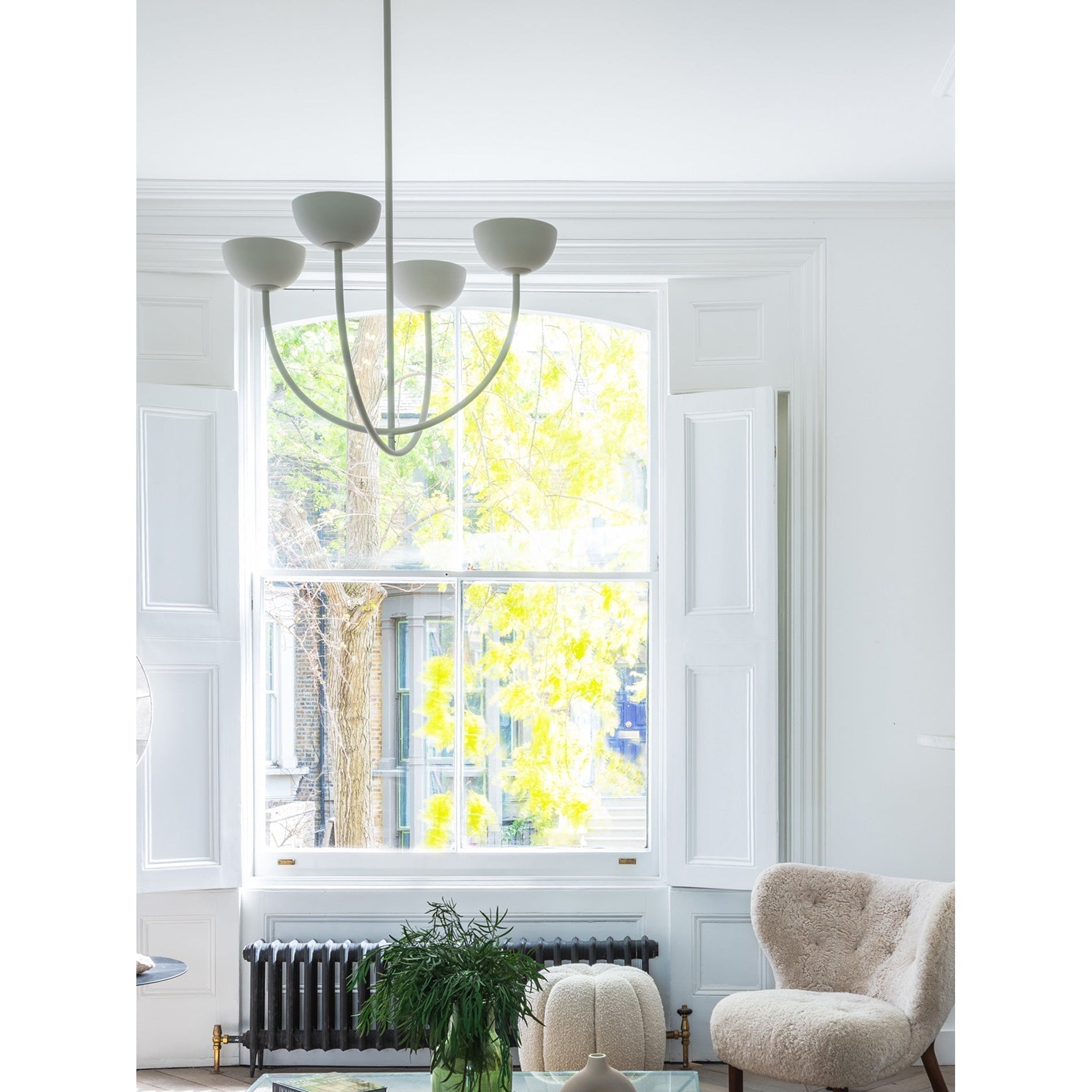 Sytala Eleganter Vintage-Keramik-Kronleuchter-Letslighting