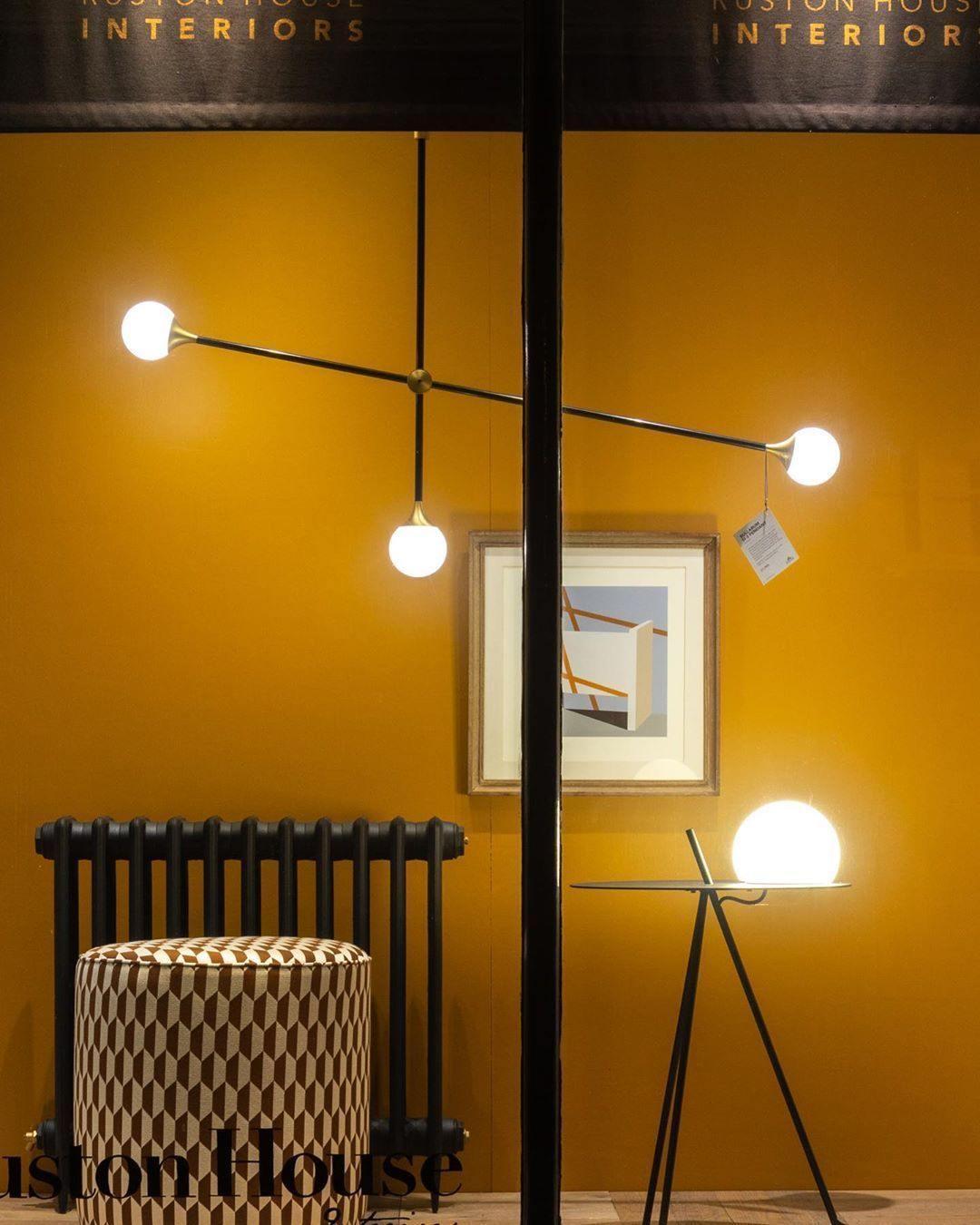 Lustra Kronleuchter SI Messing Glas Globus-Letslighting