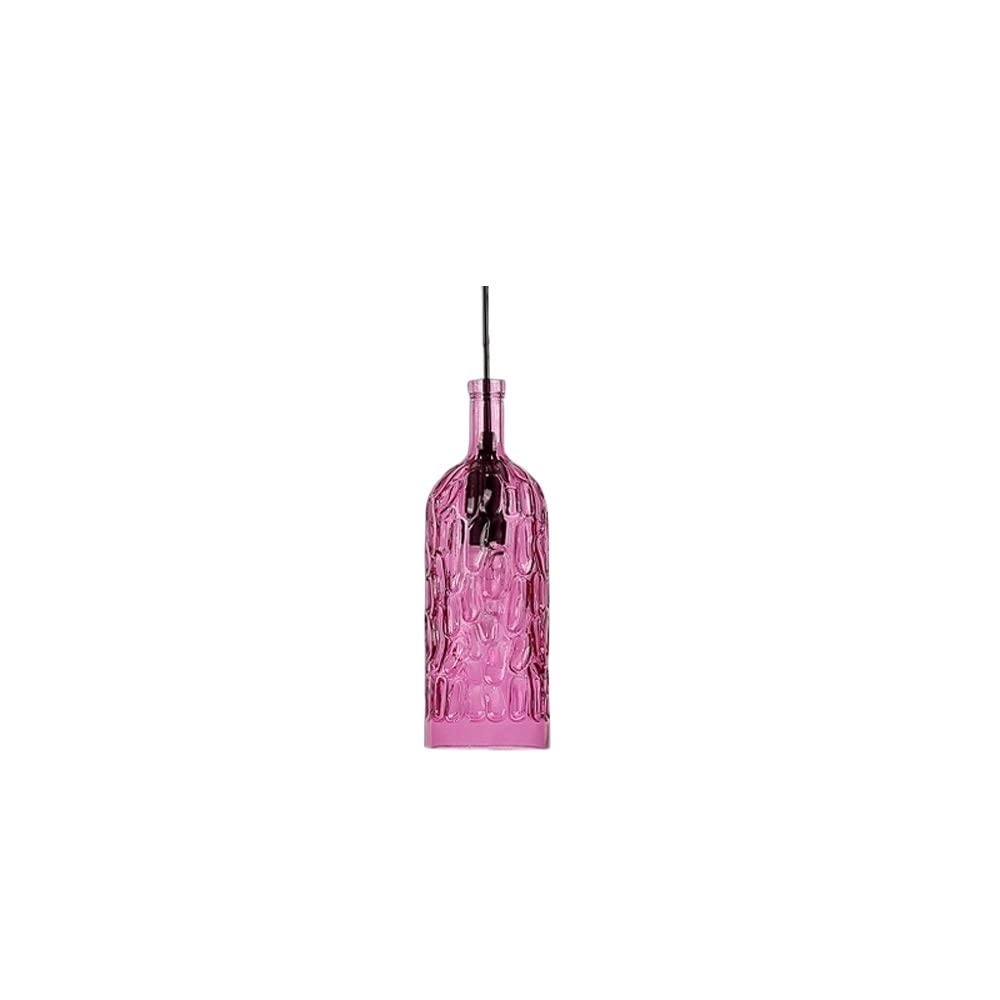 Valentina Vintage Pendelleuchte Weinflasche Metall/Glas Wohnzimmer/Schlafzimmer