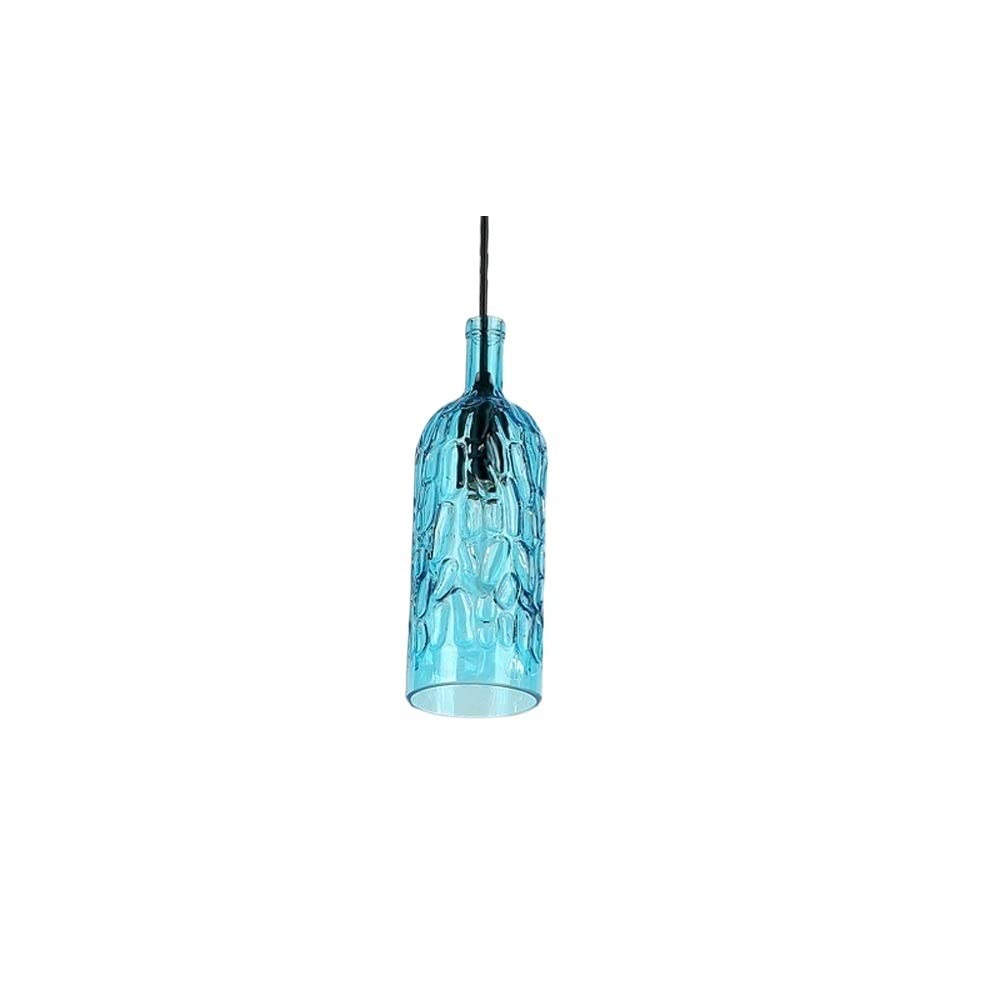 Valentina Vintage Pendelleuchte Weinflasche Metall/Glas Wohnzimmer/Schlafzimmer