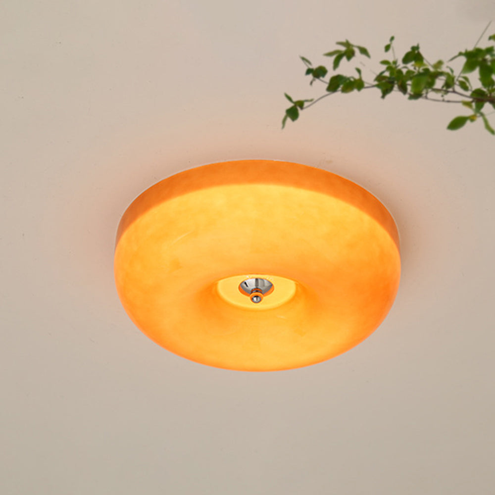 Valentina Vintage Design LED Deckenleuchte Glas Schlaf Arbeitszimmer