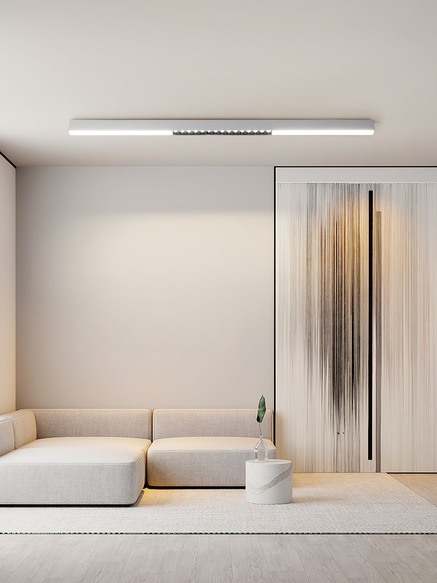Line Moderne Deckenleuchte aus Aluminium-Letslighting