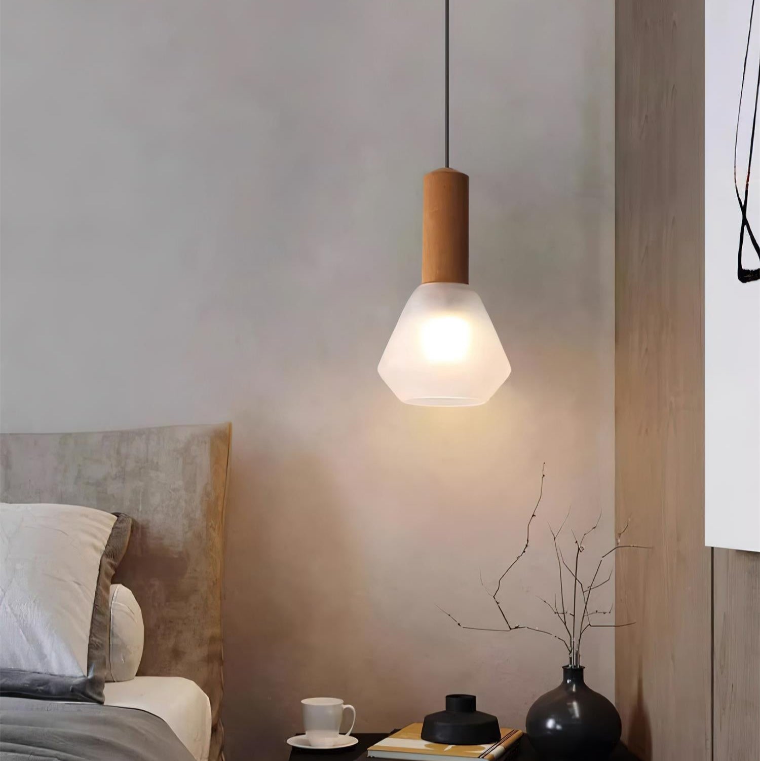 Givor Pendelleuchte Minimalistisch Mattglas-Letslighting