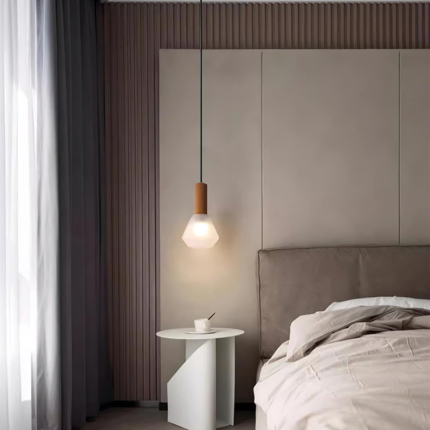 Givor Pendelleuchte Minimalistisch Mattglas-Letslighting
