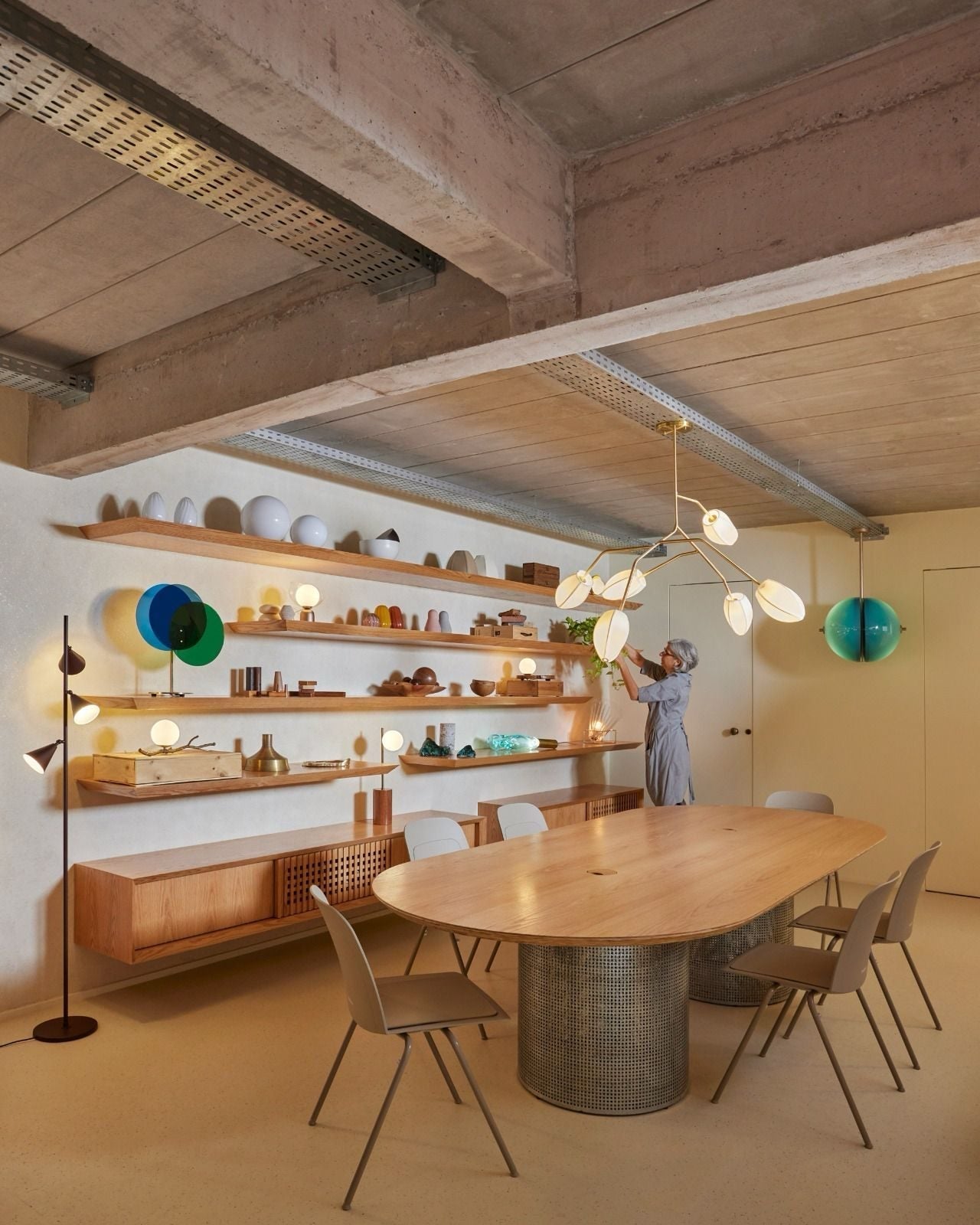 Evvinora Glas Individuelle Kreativität Kronleuchter-Letslighting