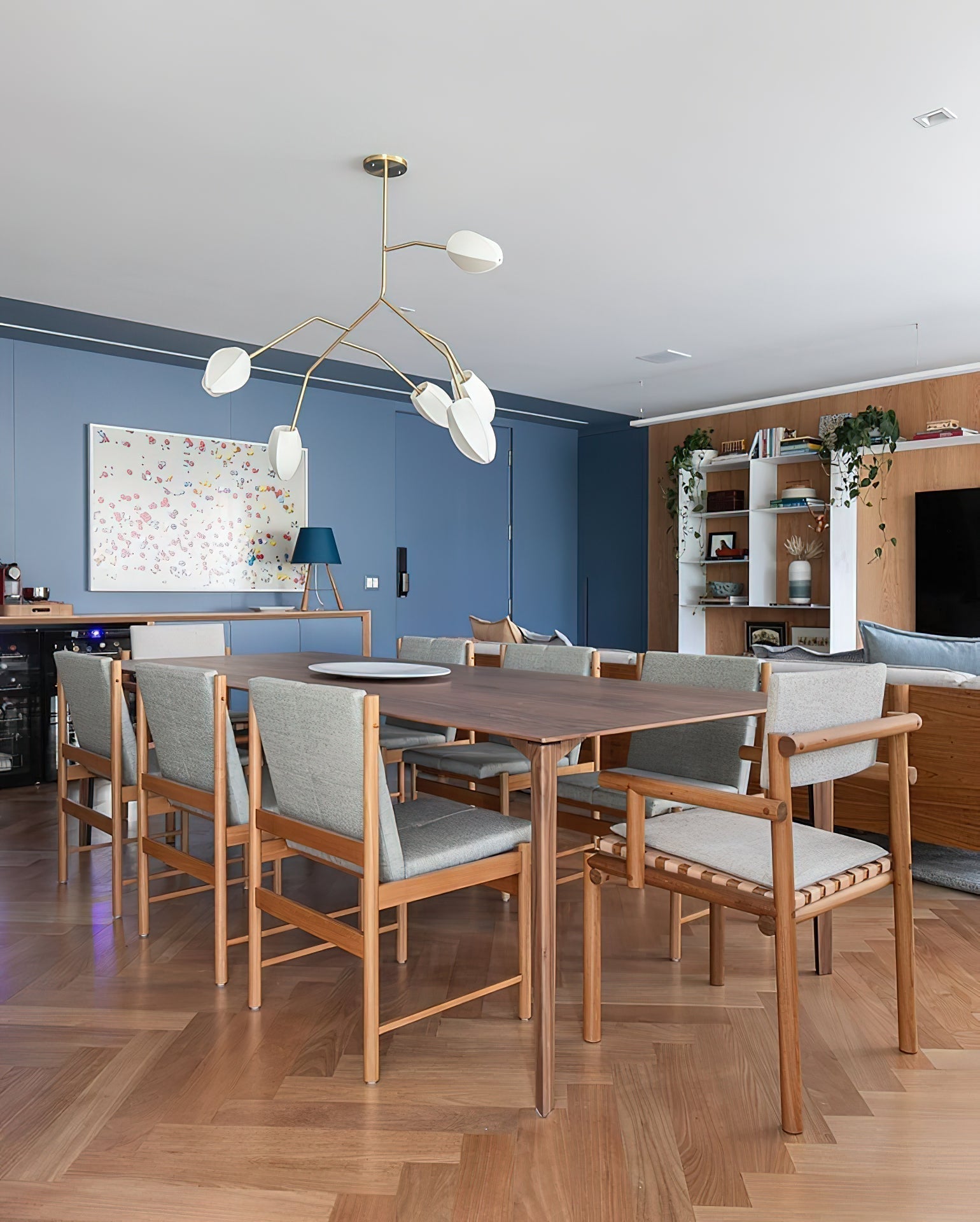 Evvinora Glas Individuelle Kreativität Kronleuchter-Letslighting