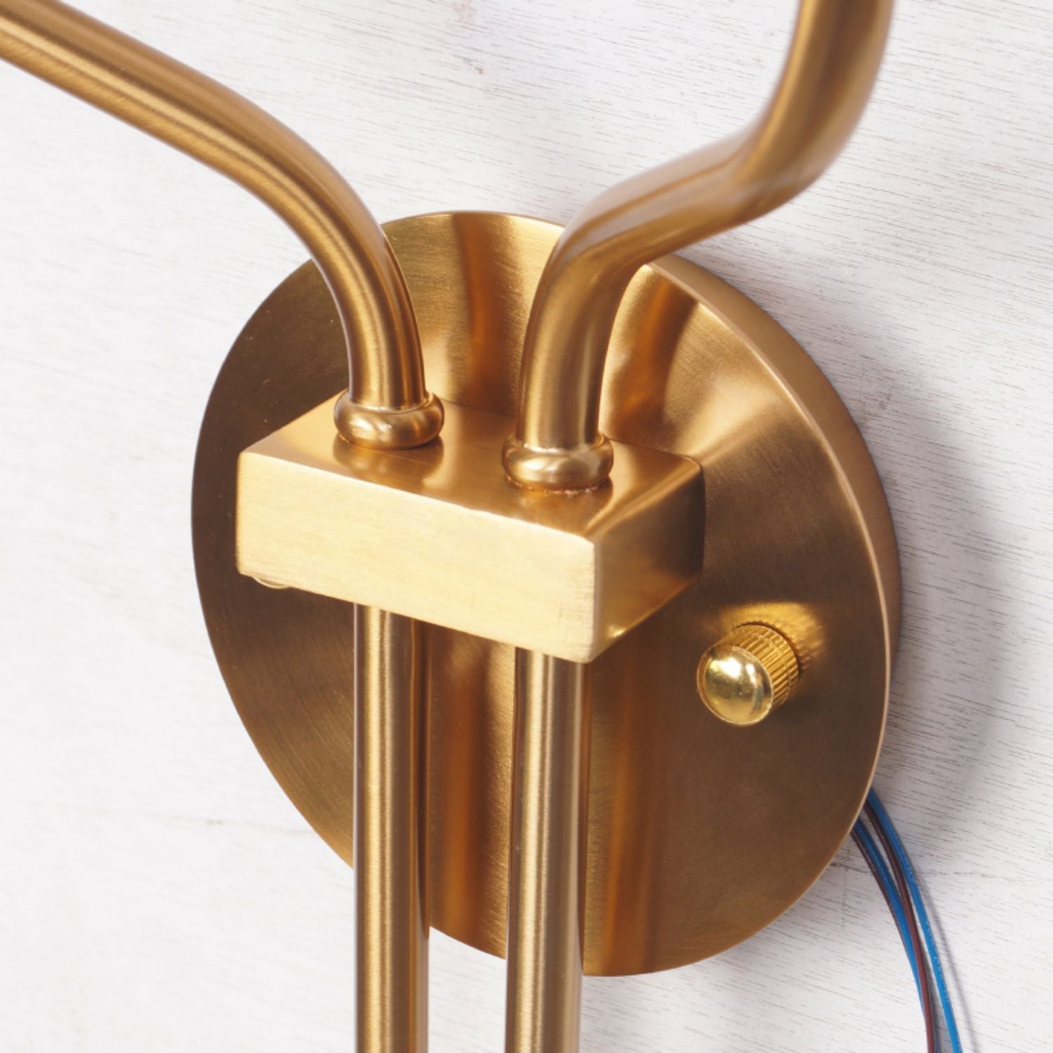 Ulcaran Vintage Industrie Stoff Wandleuchte-Letslighting