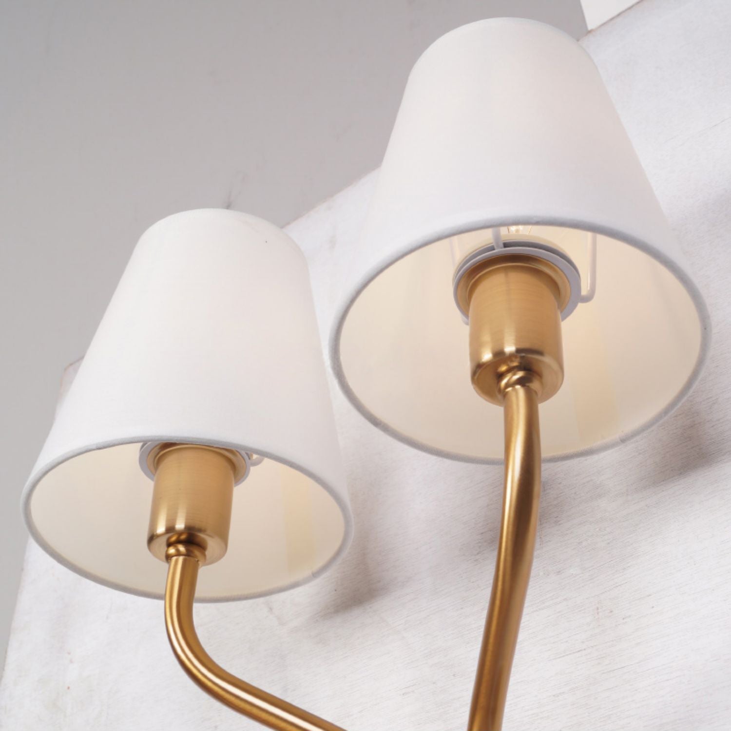 Ulcaran Vintage Industrie Stoff Wandleuchte-Letslighting