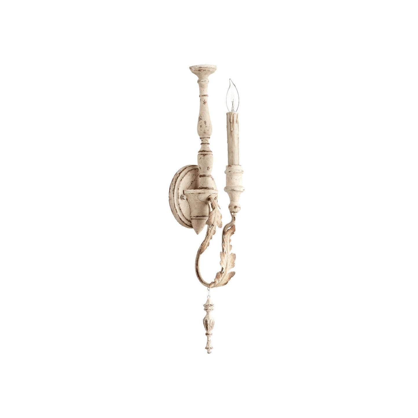 Ivelor Industrielle Vintage-Kerzen-Wandleuchte-Letslighting