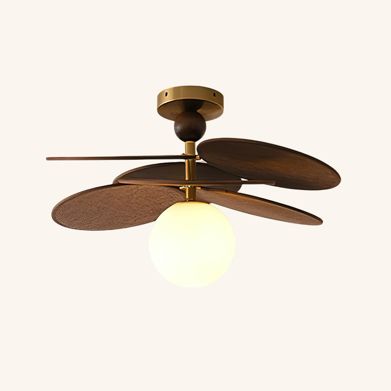 Eldo Moderne Deckenleuchte aus Holz-Letslighting