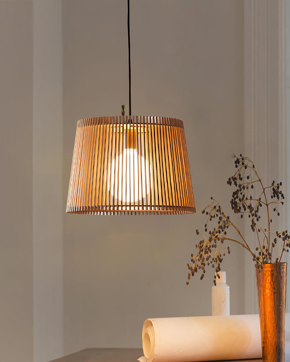 Liorace Holz-Retro Pendelleuchte-Letslighting
