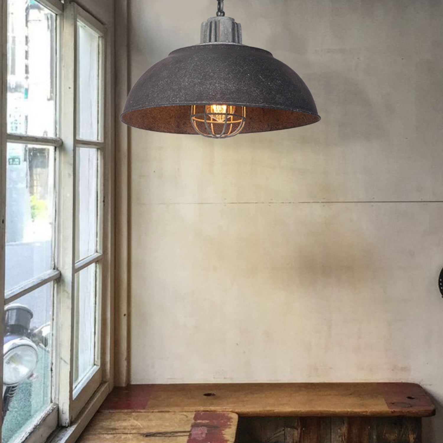 Mydorila Vintage Industrial Pendelleuchte-Letslighting
