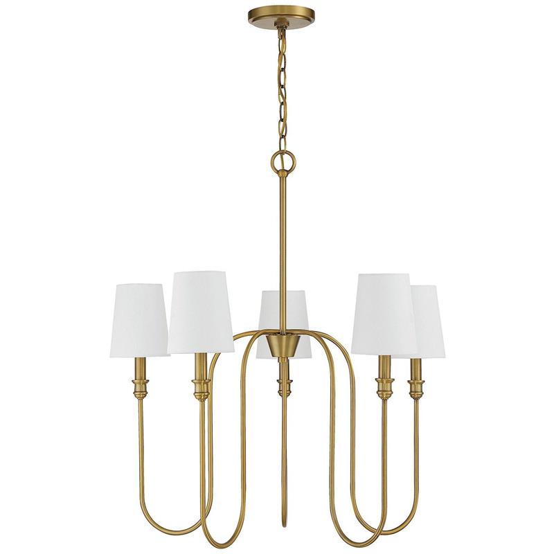 Evraeel Stoff Modern Minimalistisch Kronleuchter-Letslighting