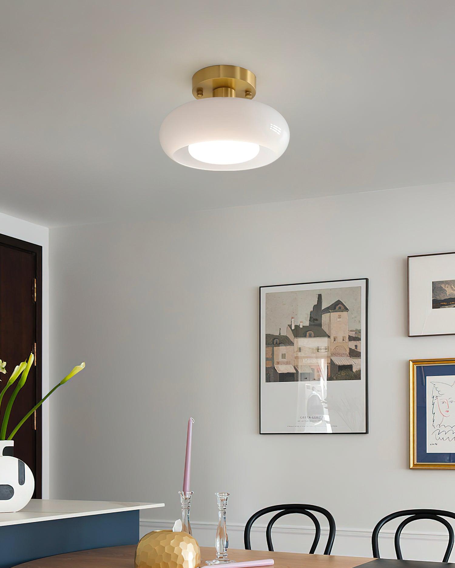 Aveline Glass Ceiling Light - Letslighting