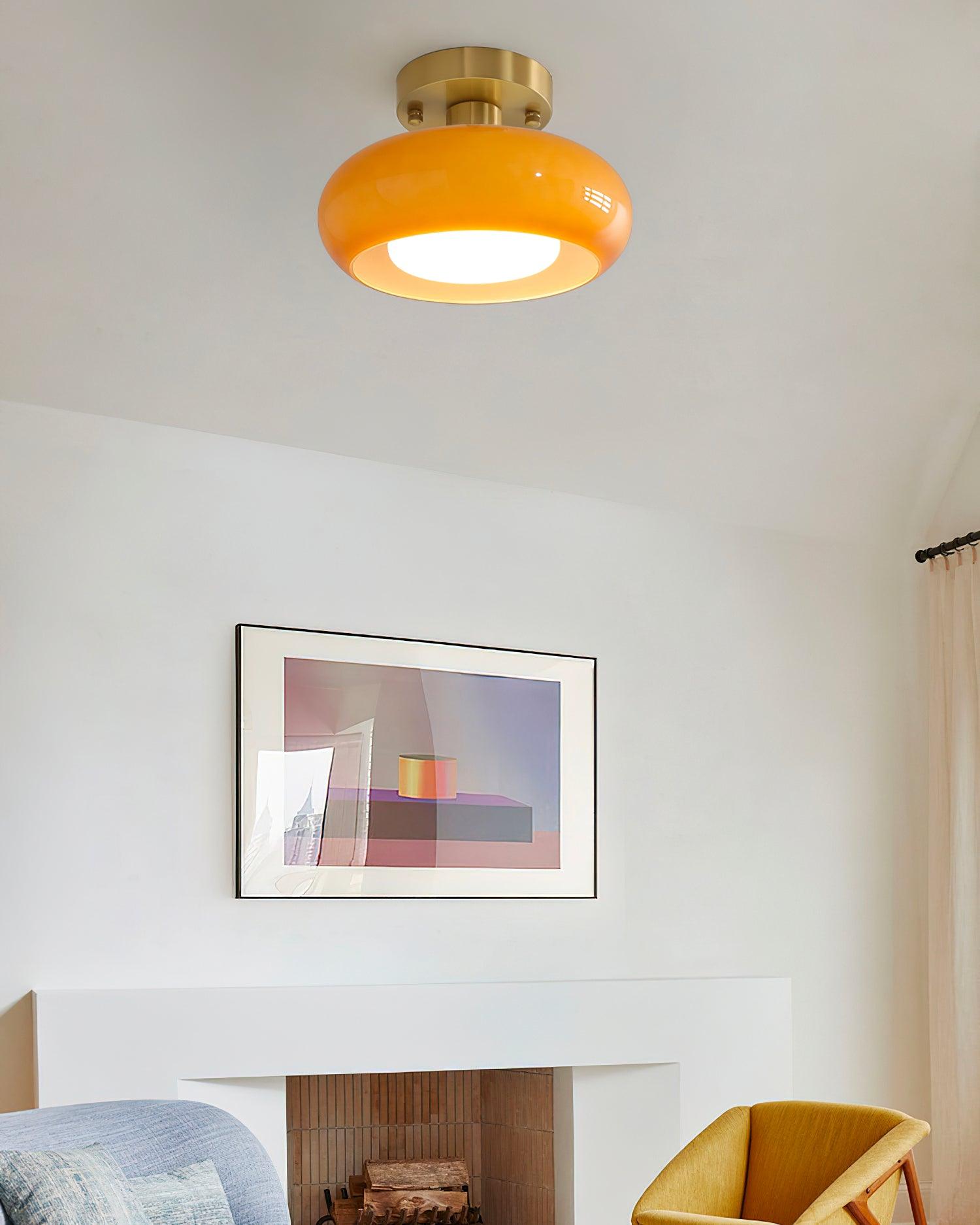 Aveline Glass Ceiling Light - Letslighting