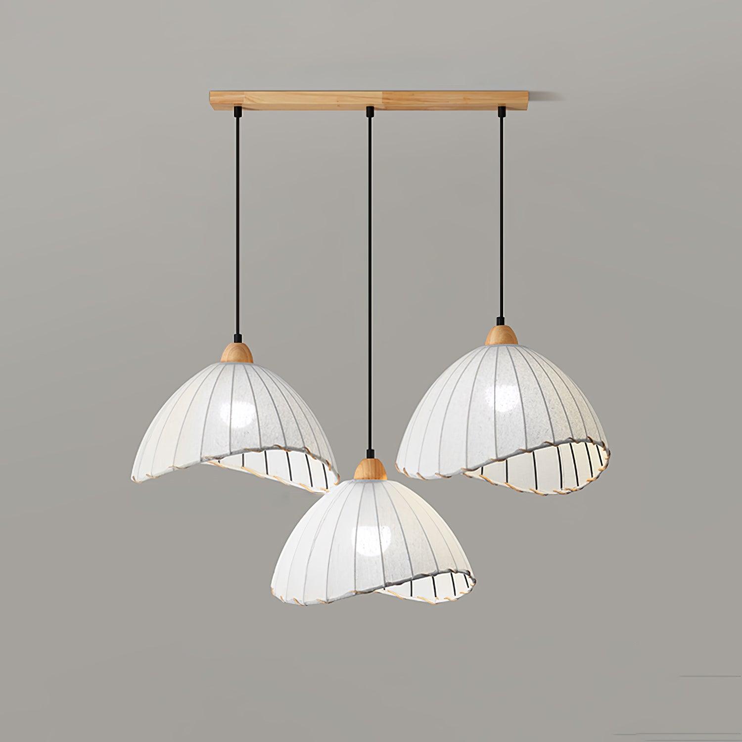 Shell Minimalistisch Holz Pendelleuchte-Letslighting