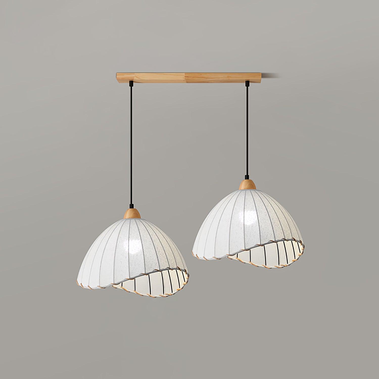 Shell Minimalistisch Holz Pendelleuchte-Letslighting