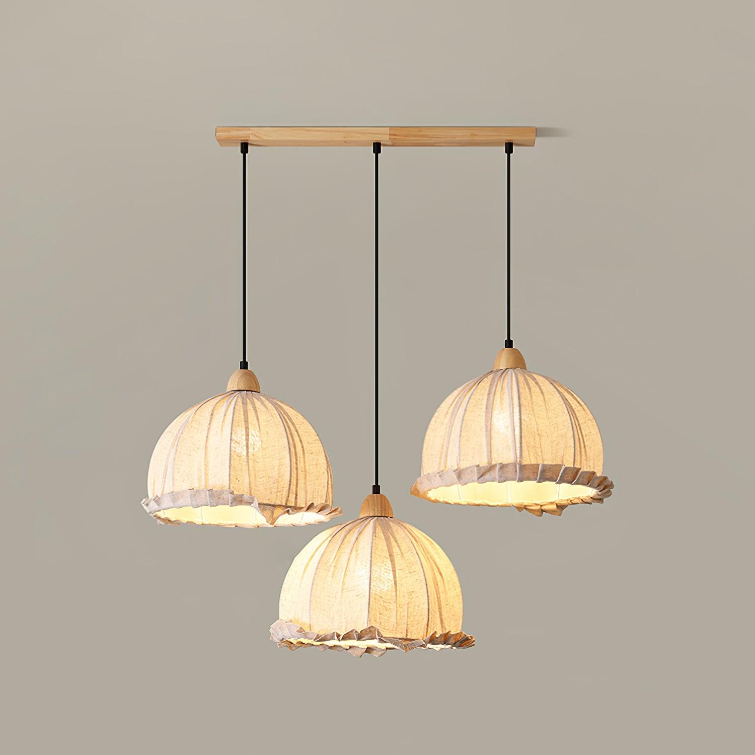Shell Minimalistisch Holz Pendelleuchte-Letslighting