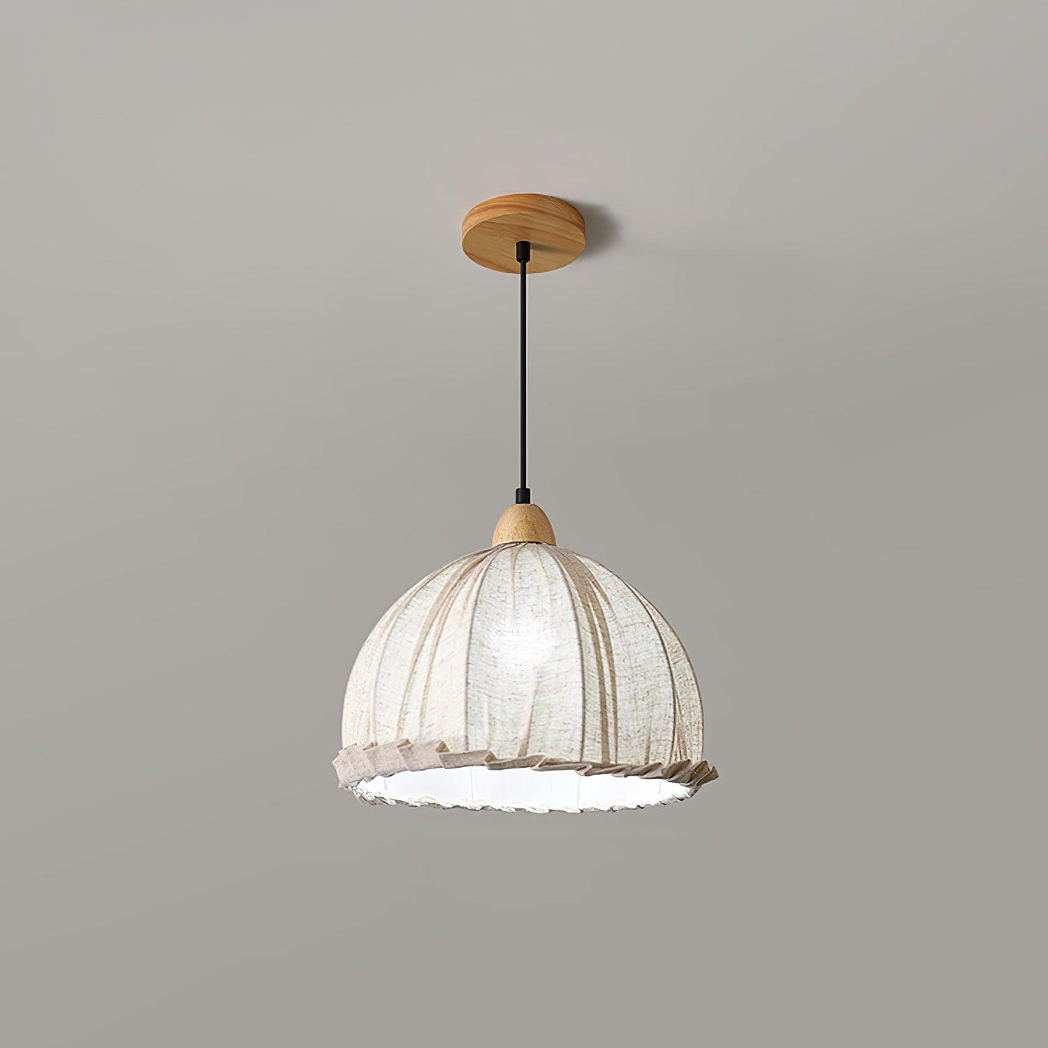Shell Minimalistisch Holz Pendelleuchte-Letslighting