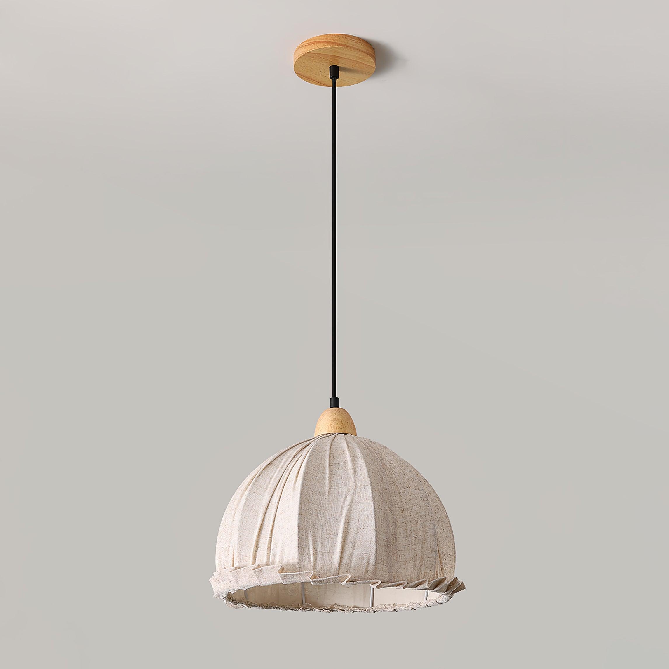 Shell Minimalistisch Holz Pendelleuchte-Letslighting