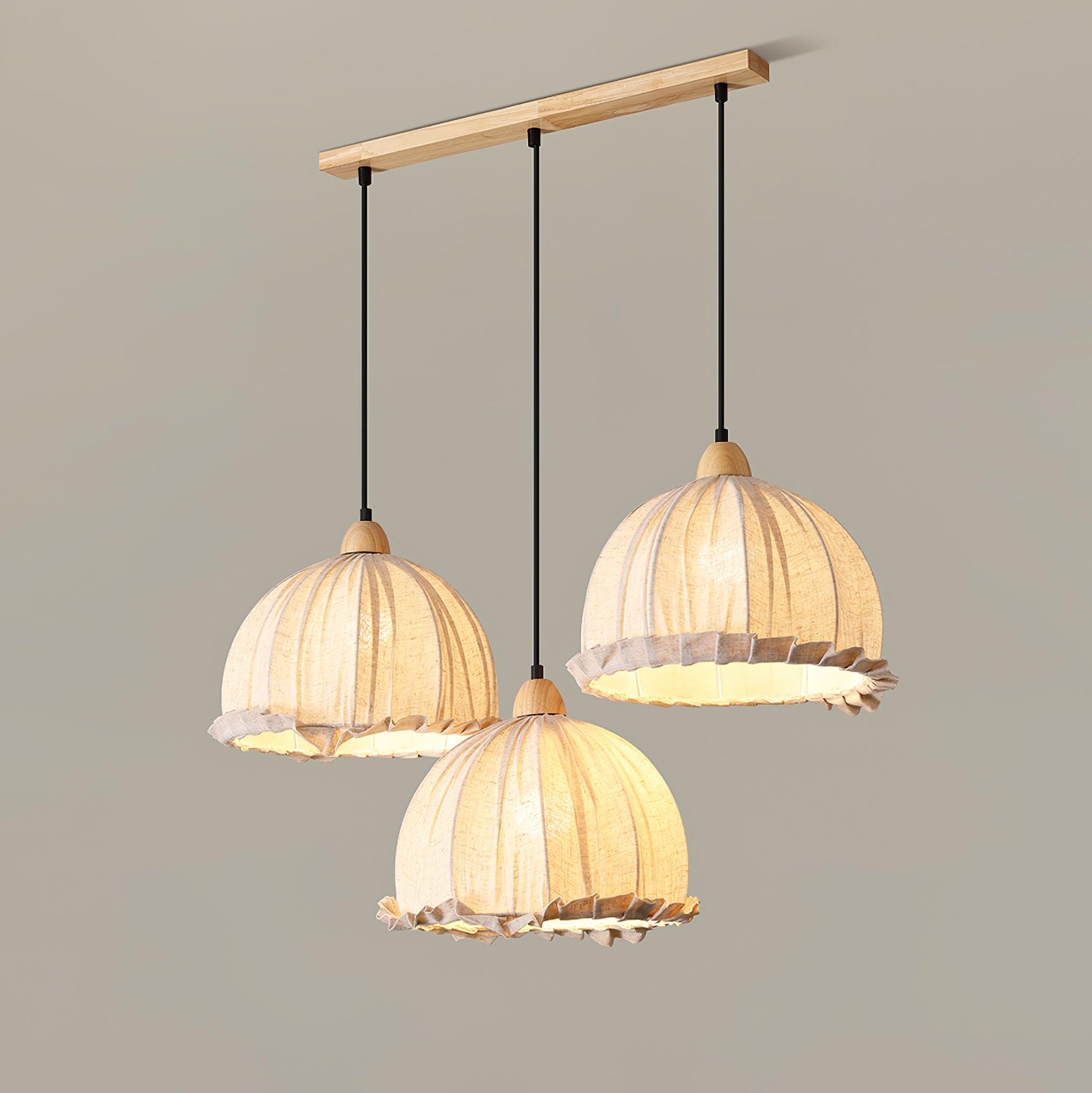 Shell Minimalistisch Holz Pendelleuchte-Letslighting