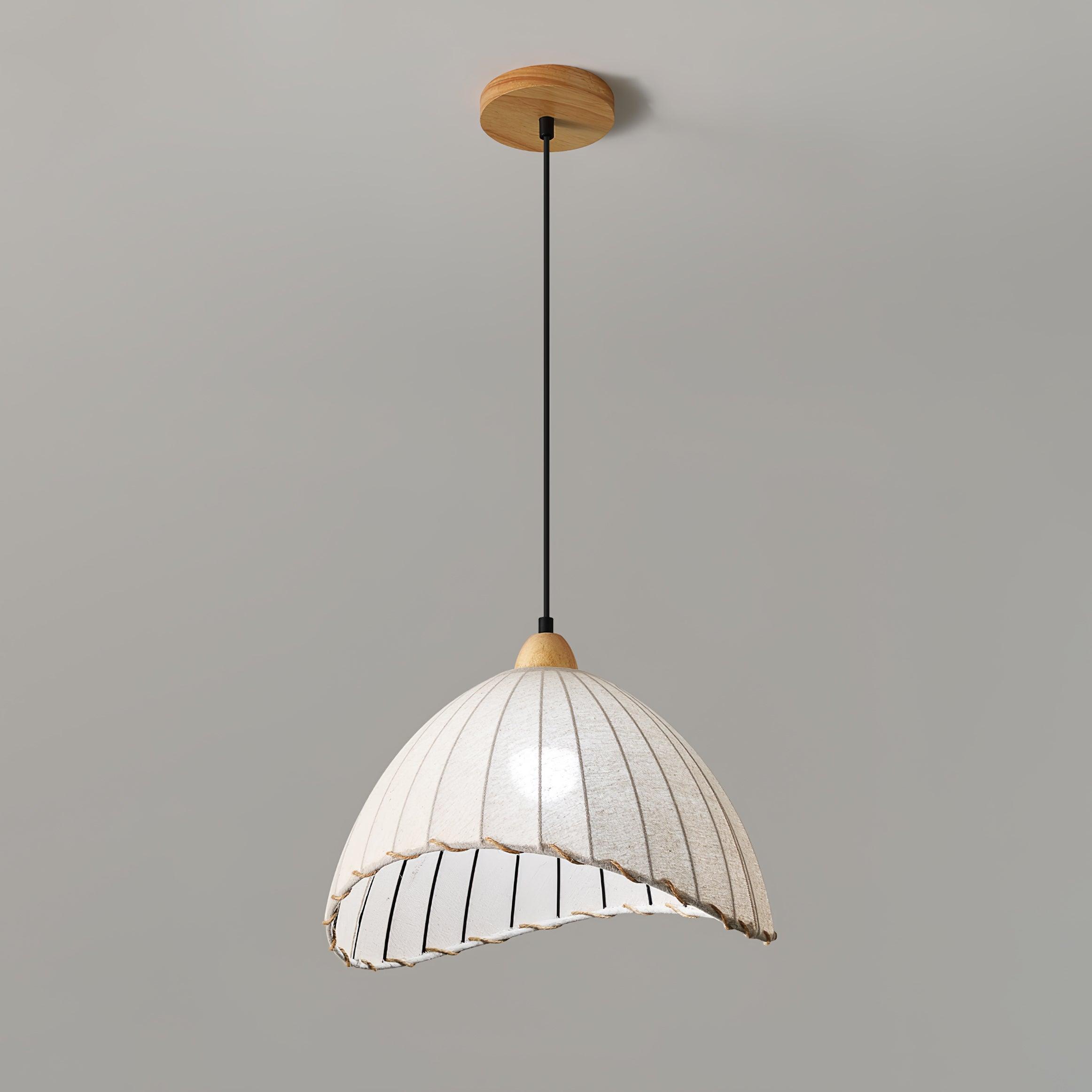 Shell Minimalistisch Holz Pendelleuchte-Letslighting