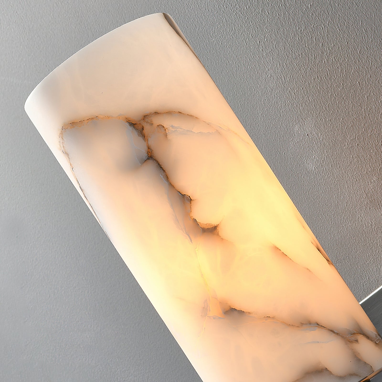 Olnoreth Modern Minimalist Metal Alabaster Wall Lamp - Letslighting