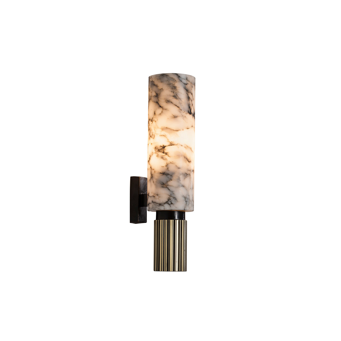 Olnoreth Modern Minimalist Metal Alabaster Wall Lamp - Letslighting