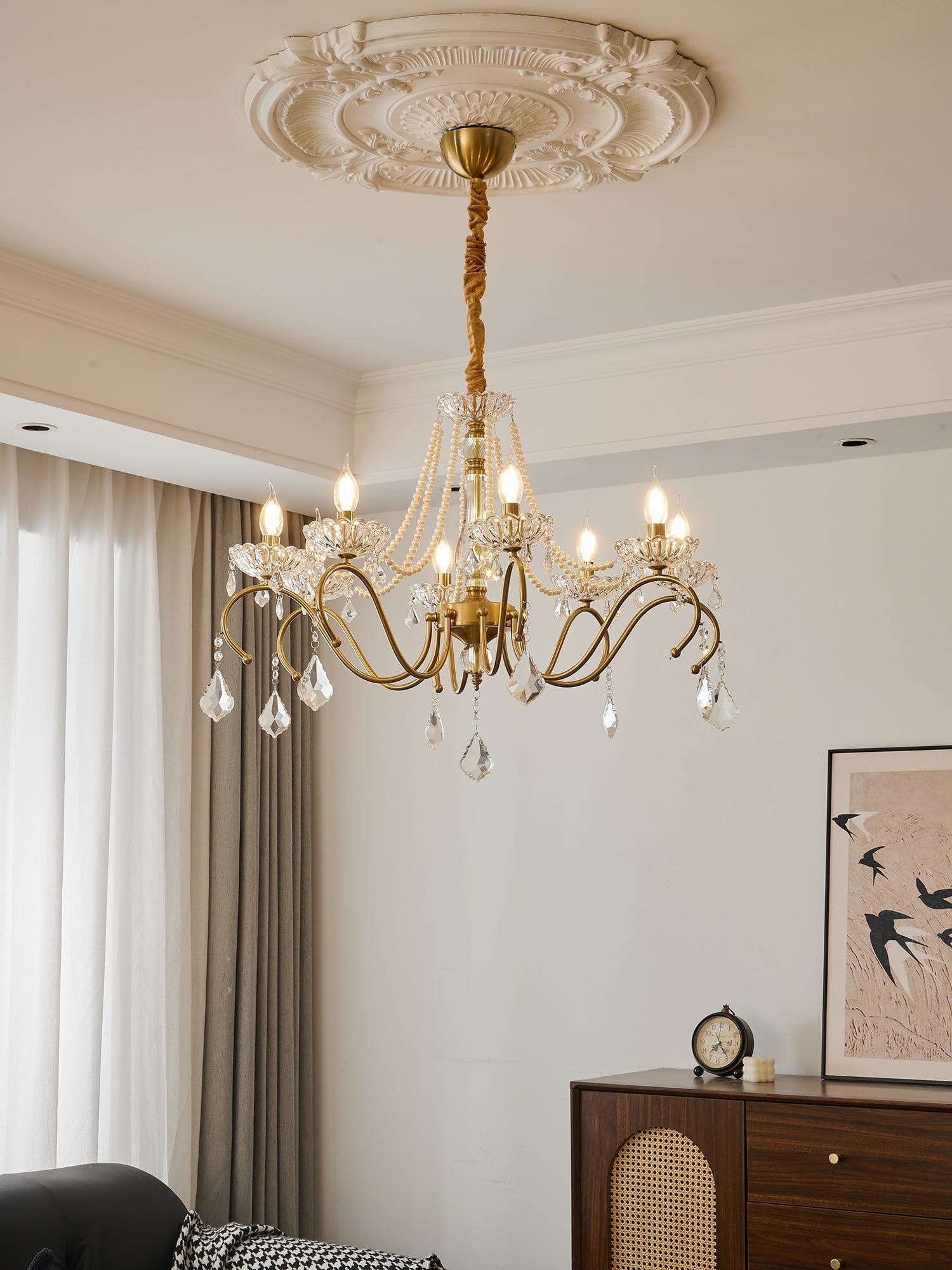 Vavenus Postmoderner Luxus-Kristall-Kronleuchter-Letslighting