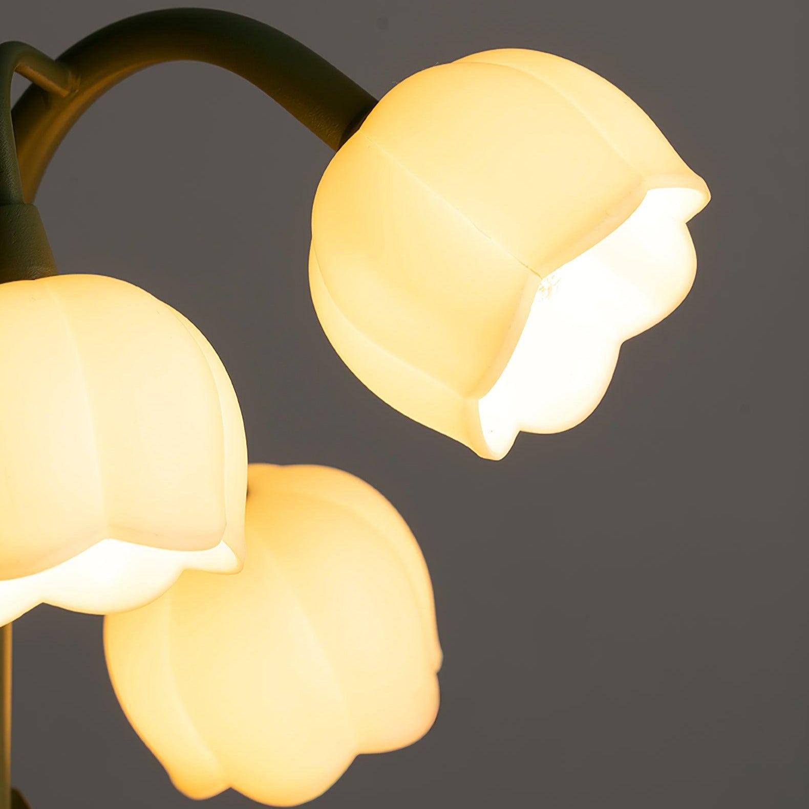 Aelis Natürliche Orchideen-Wandleuchte für den Innenbereich