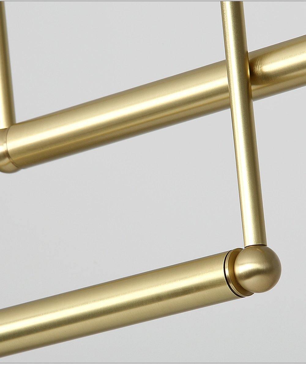 Solara Pendelleuchte Messing Linear Satellite Minimalistisch-Letslighting