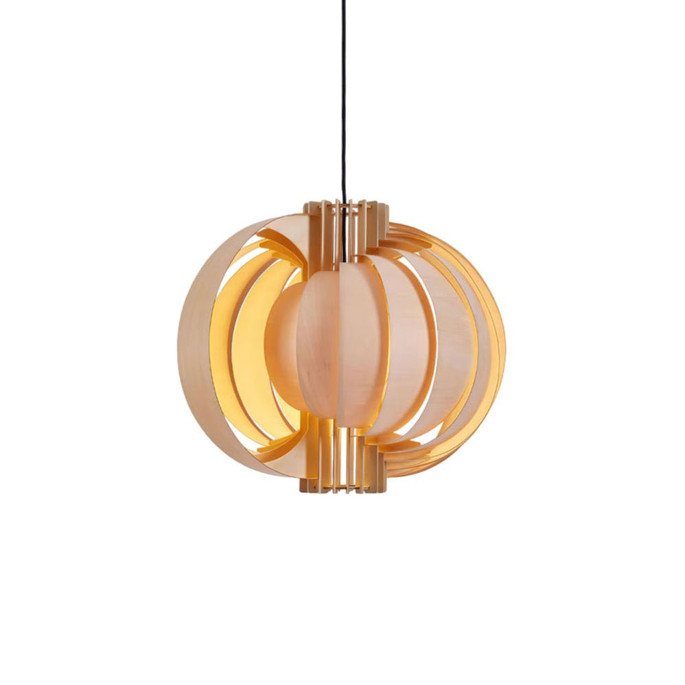 Ivraeus Premium Eleganz Ring Holz Pendelleuchte-Letslighting