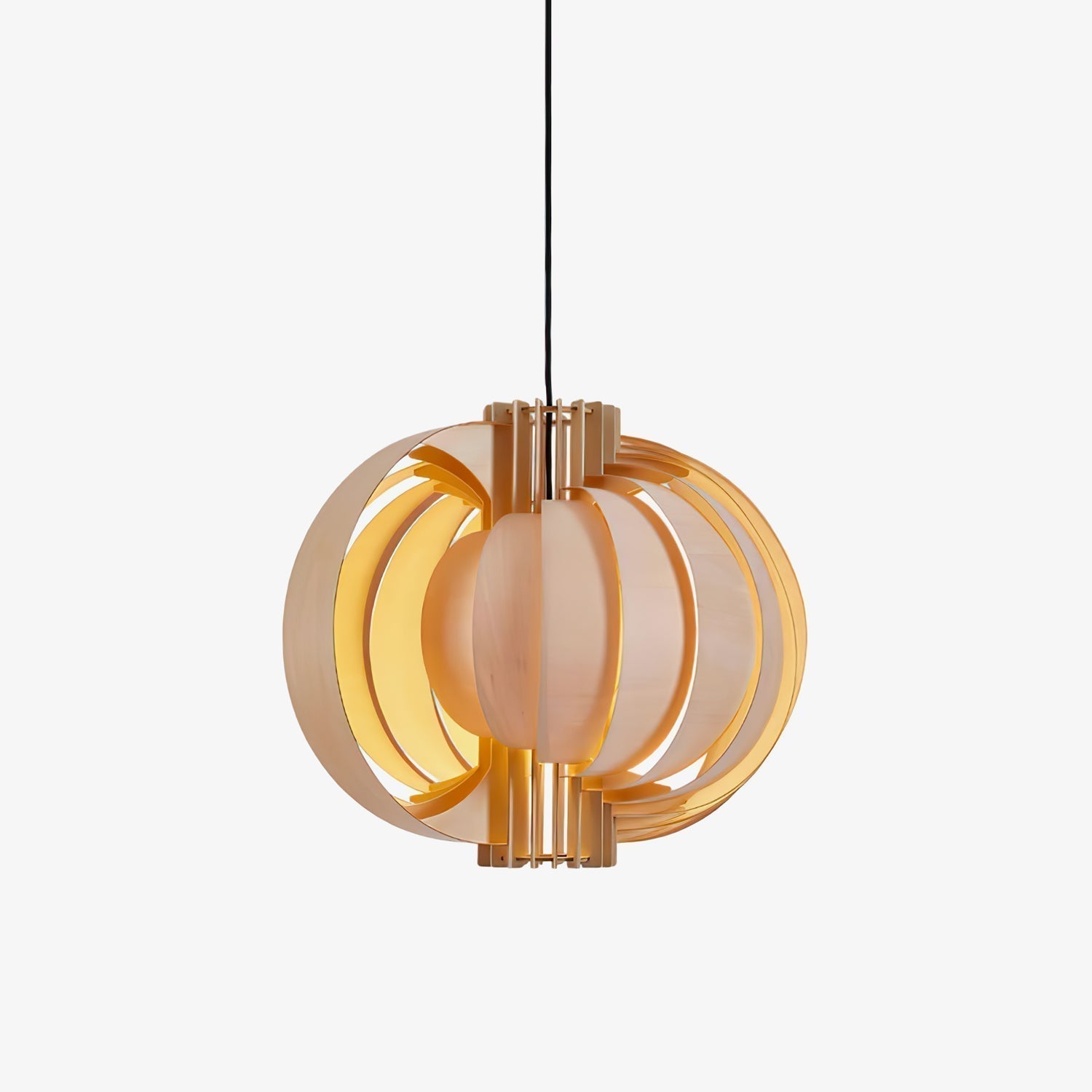 Ivraeus Premium Eleganz Ring Holz Pendelleuchte-Letslighting