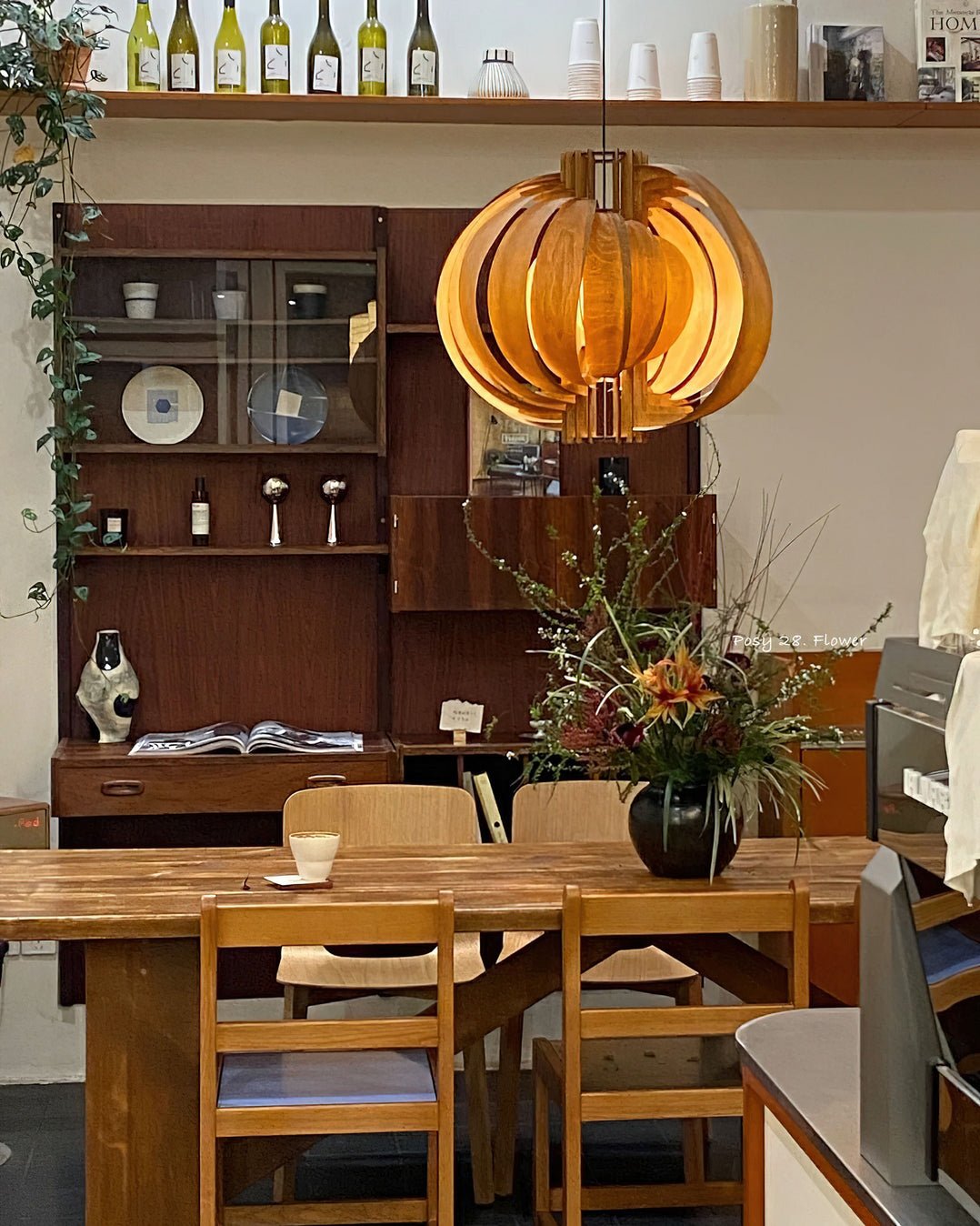 Ivraeus Premium Eleganz Ring Holz Pendelleuchte-Letslighting