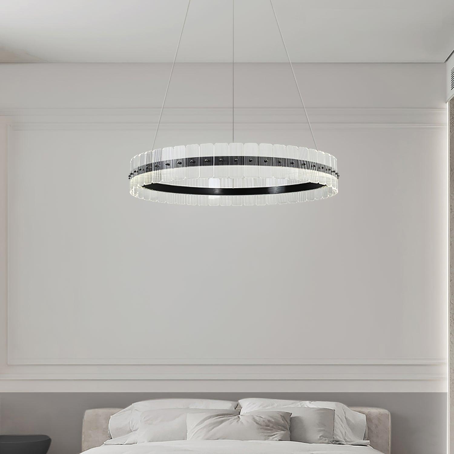 Lustra Kronleuchter Saturno LED mit Blöcken-Letslighting