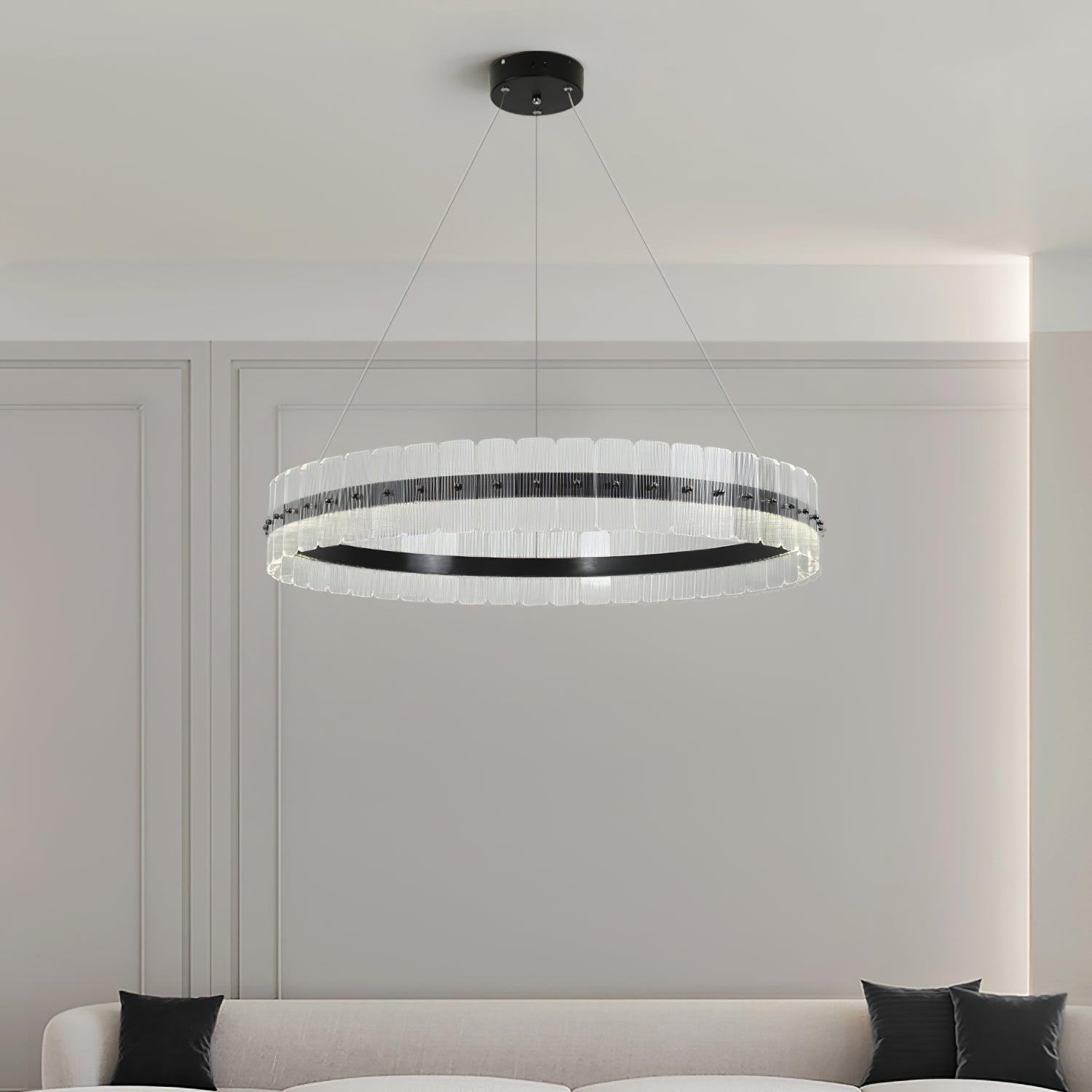 Lustra Kronleuchter Saturno LED mit Blöcken-Letslighting