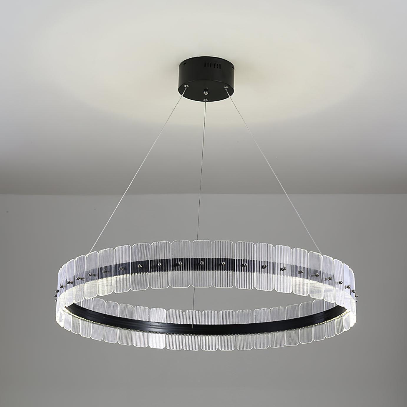 Lustra Kronleuchter Saturno LED mit Blöcken-Letslighting