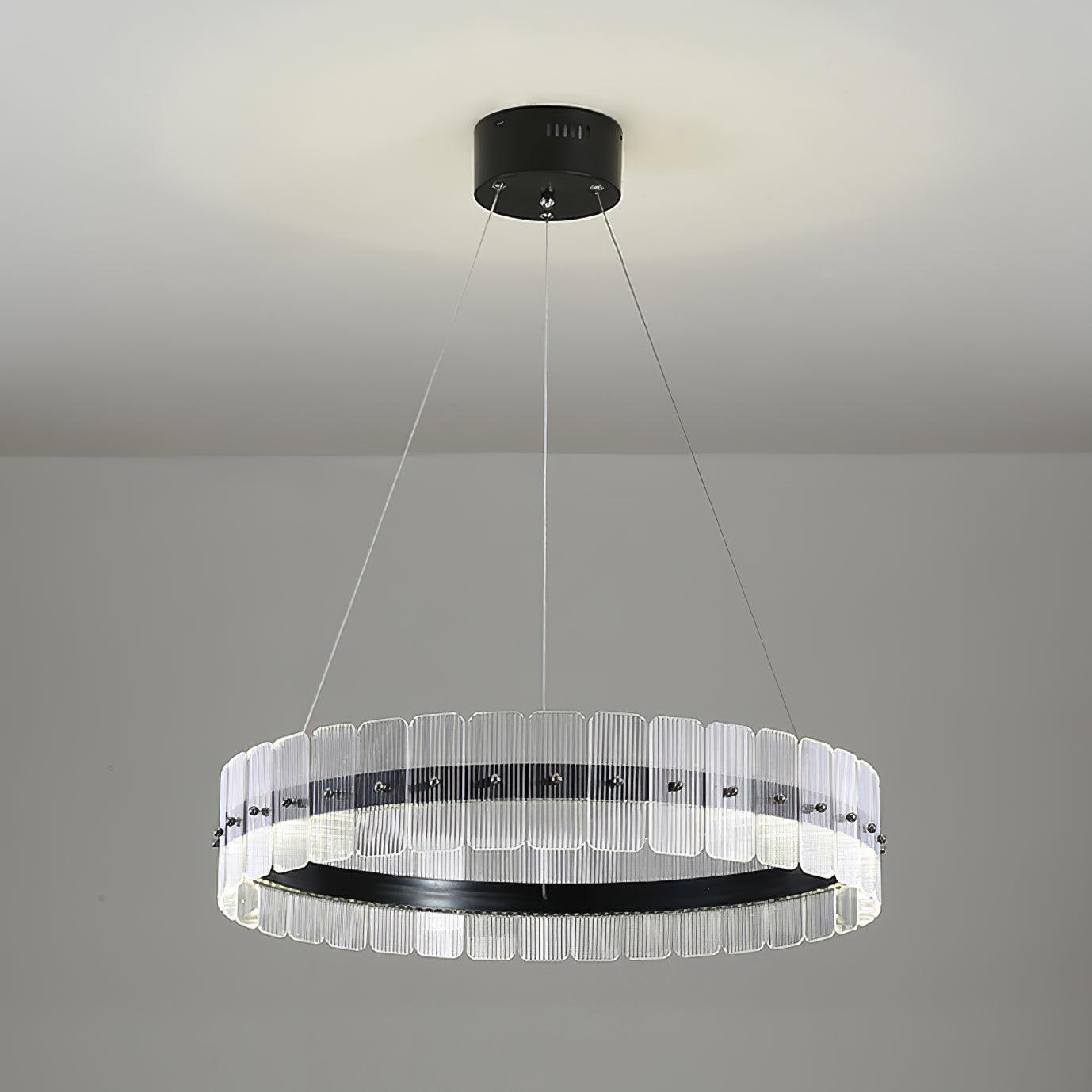 Lustra Kronleuchter Saturno LED mit Blöcken-Letslighting