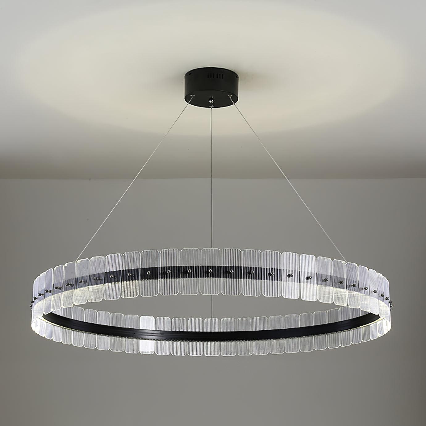 Lustra Kronleuchter Saturno LED mit Blöcken-Letslighting