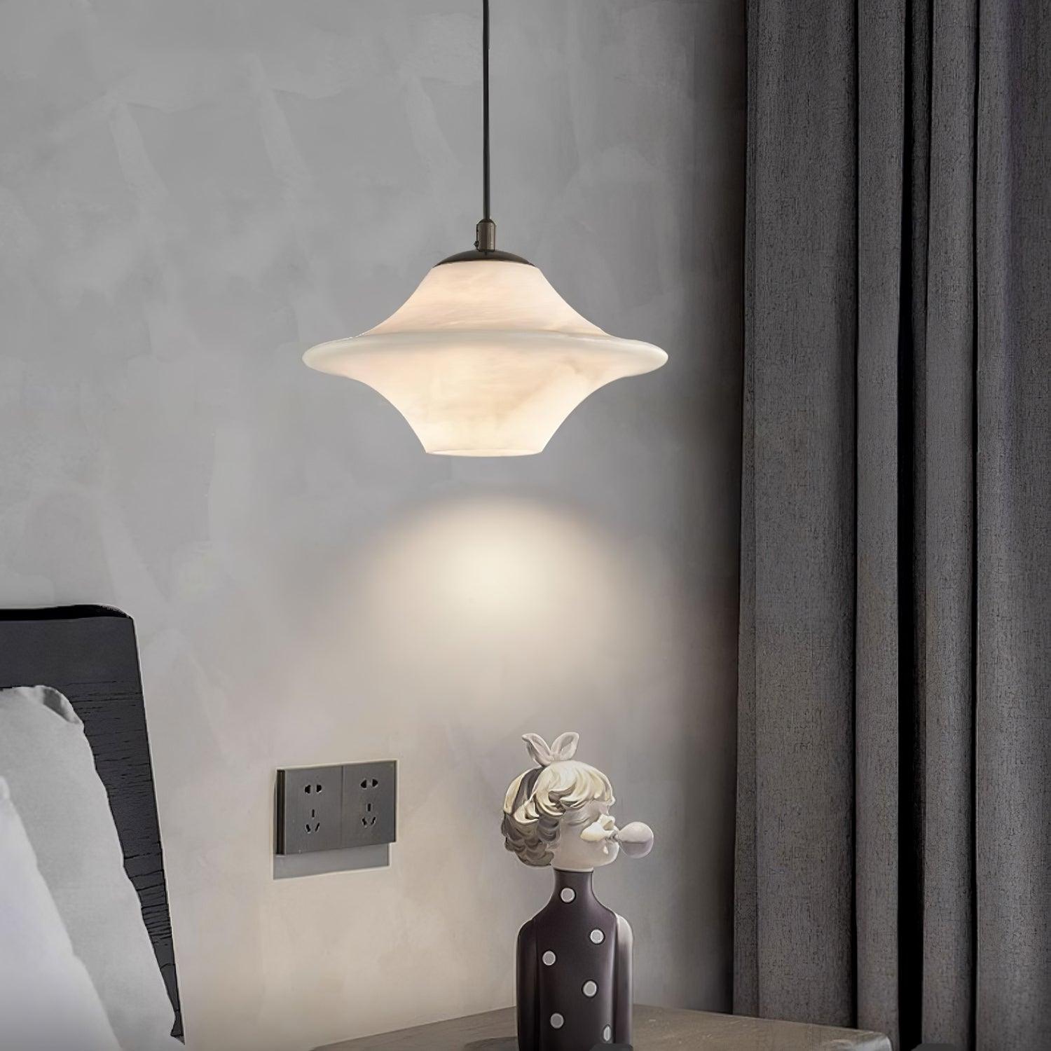 Elvina Alabaster Pendant Light - Neutralighting