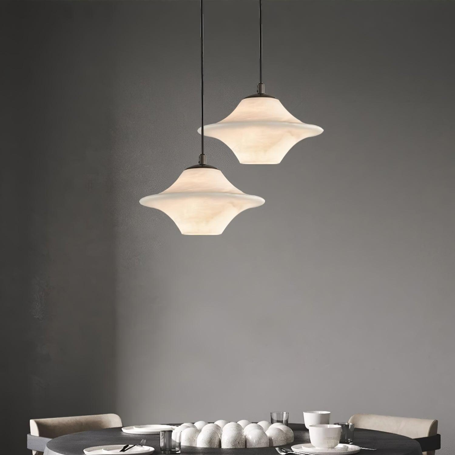 Elvina Alabaster Pendant Light - Neutralighting