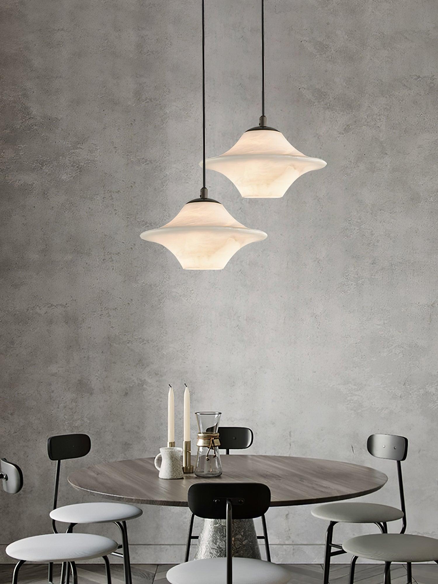 Elvina Alabaster Pendant Light - Neutralighting