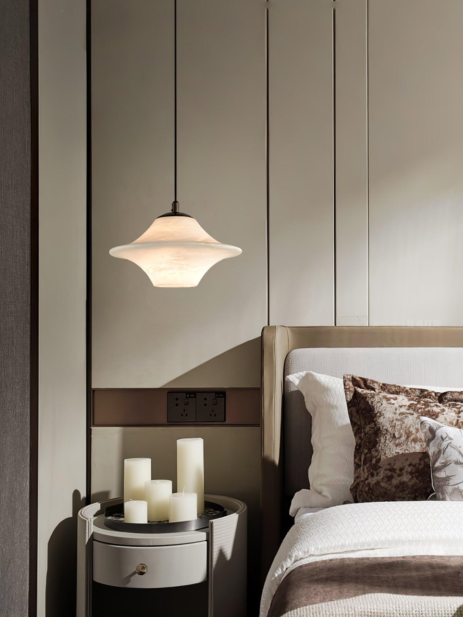 Elvina Alabaster Pendant Light - Neutralighting