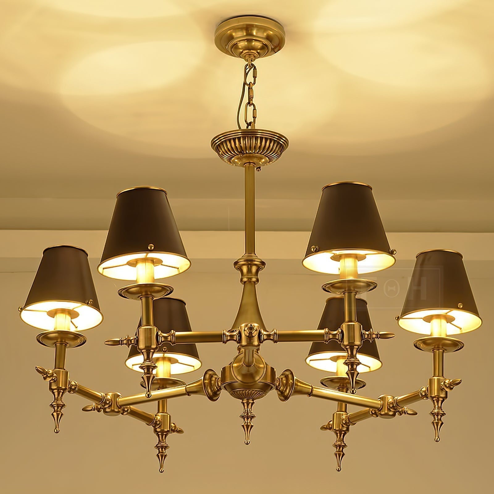 Comarion Vintage Traditioneller Kronleuchter-Letslighting