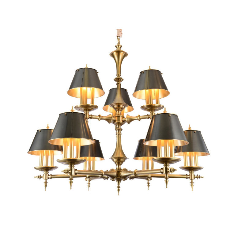 Comarion Vintage Traditioneller Kronleuchter-Letslighting