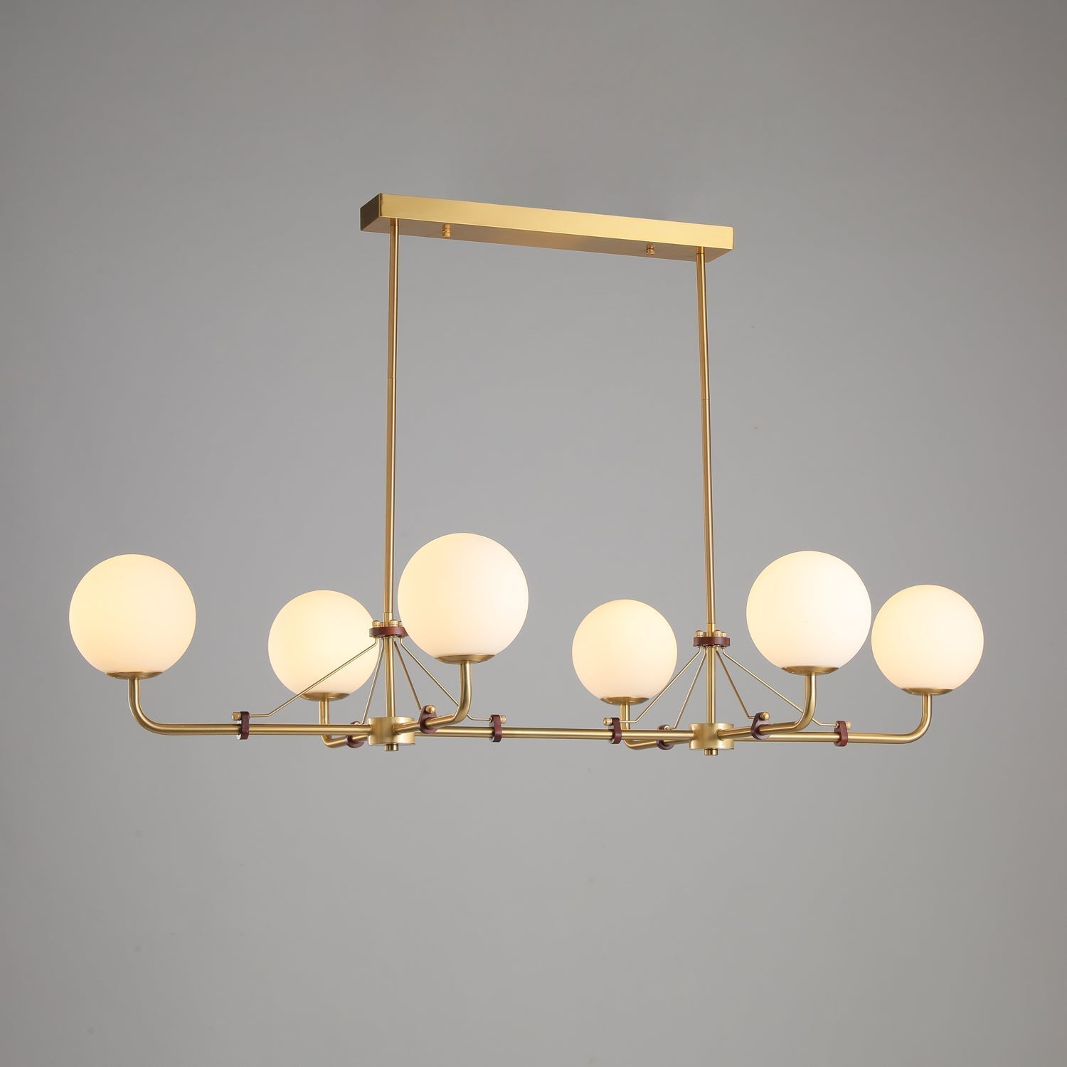 Lustra Kronleuchter Messing Globe Savanna Elegant-Letslighting