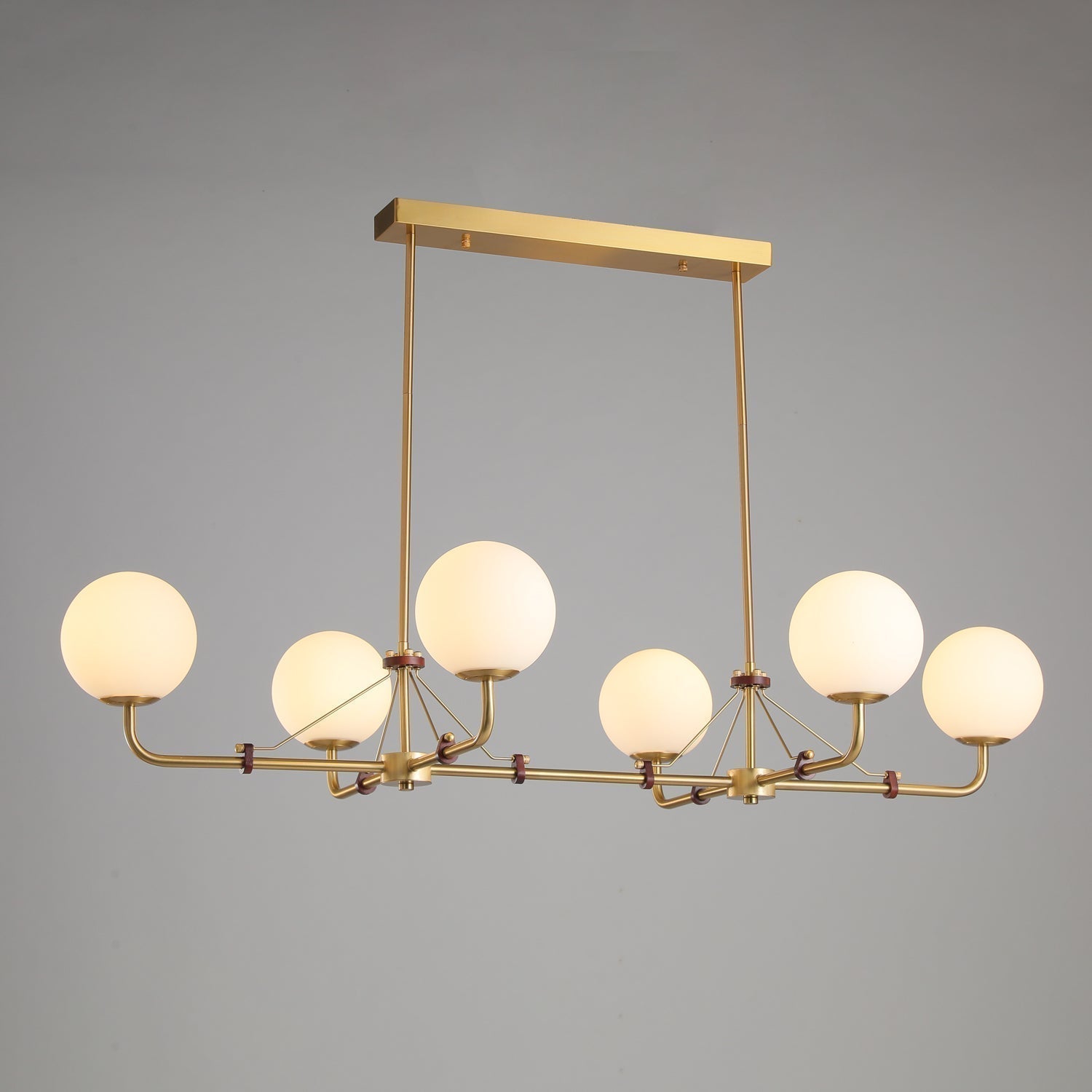 Lustra Kronleuchter Messing Globe Savanna Elegant-Letslighting